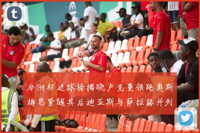 非洲杯进球榜揭晓卢克曼领跑奥斯梅恩紧随其后迪亚斯与萨拉赫并列第三